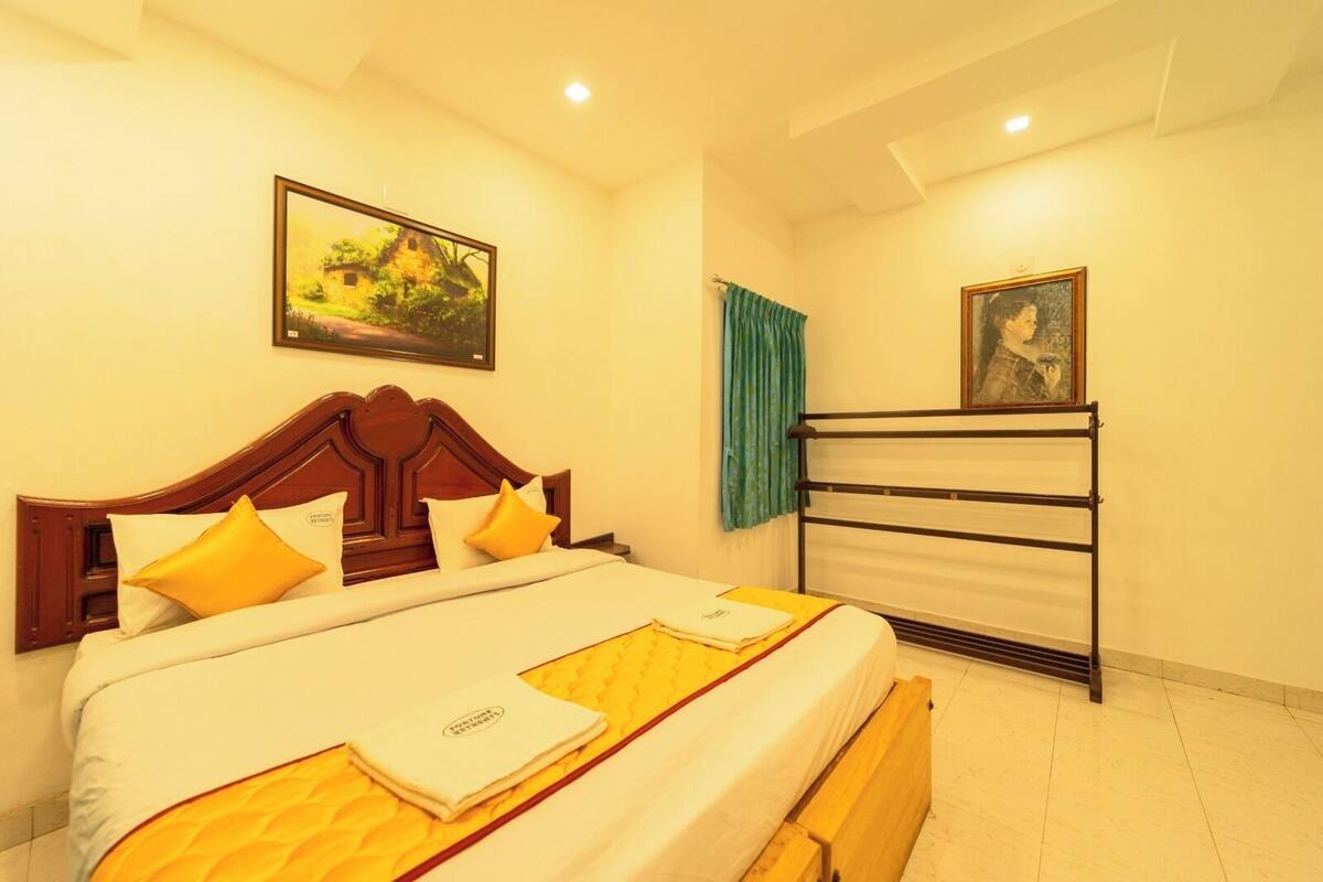 Chambre Double Deluxe | Literie hypoallergénique, bureau, draps fournis