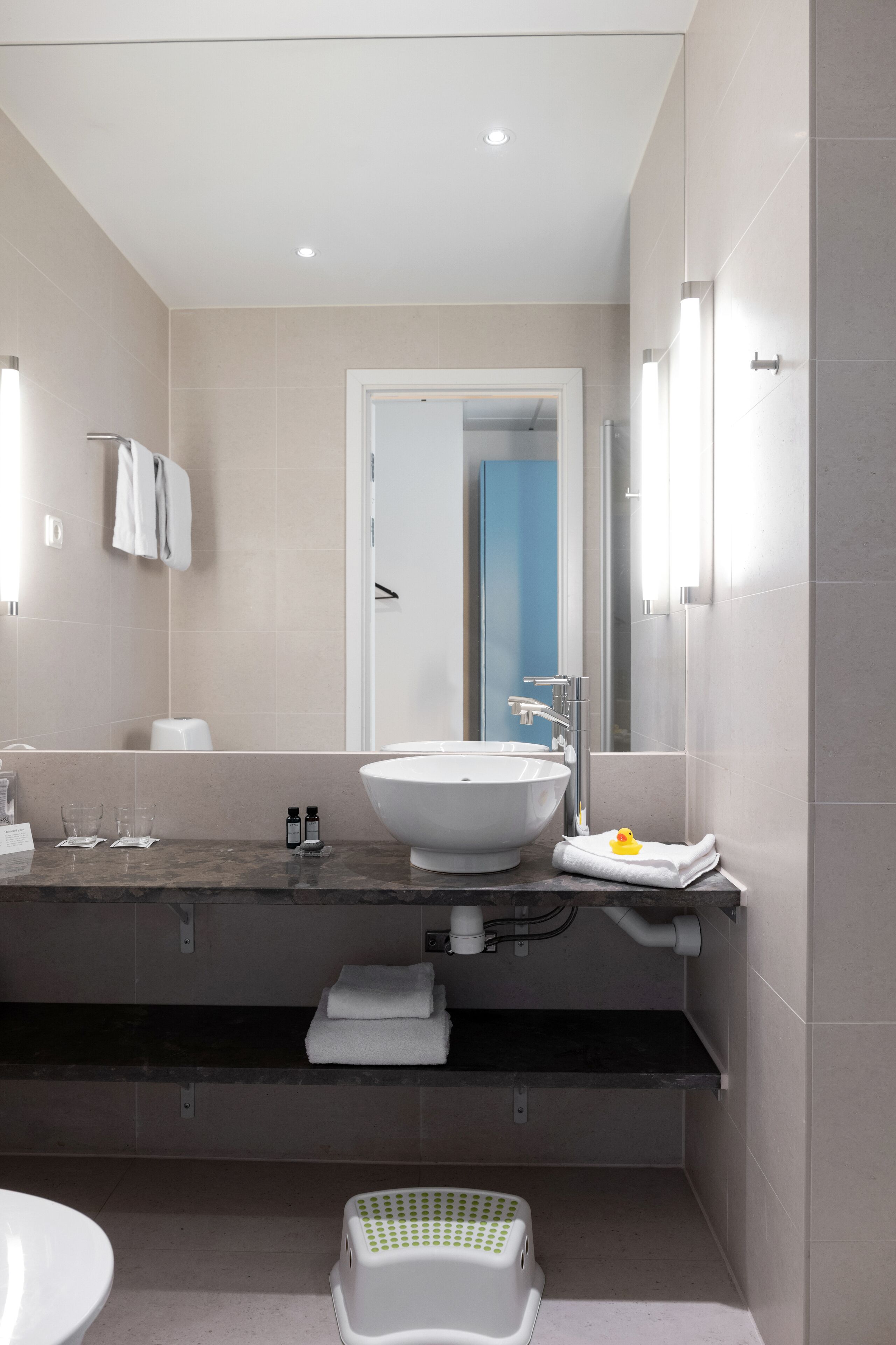 family room (guest staying with children) | bathroom | free toiletries, hair dryer, towels, soap