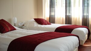 Comfort-Doppelzimmer, 2 Einzelbetten, Nichtraucher, Gartenblick | 1 Schlafzimmer, hochwertige Bettwaren, kostenloses WLAN, Bettwäsche