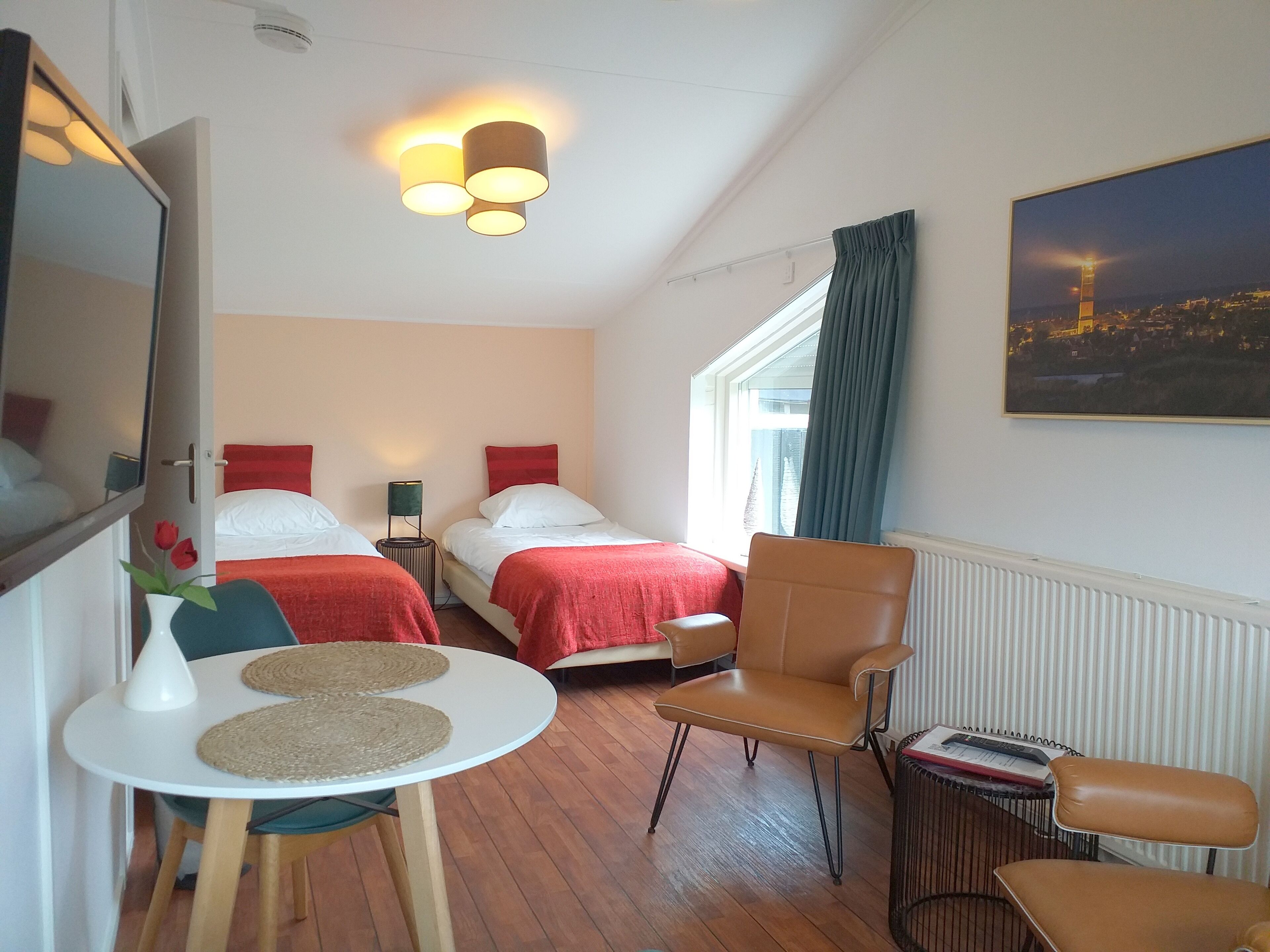 1 habitación, ropa de cama de alta calidad, wifi gratis y ropa de cama 