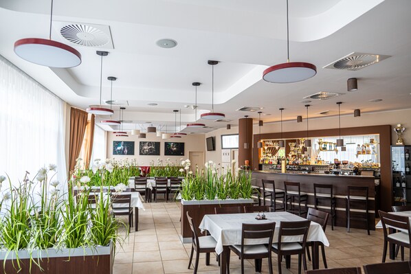 Breakfast, lunch, dinner served; Eastern European cuisine 