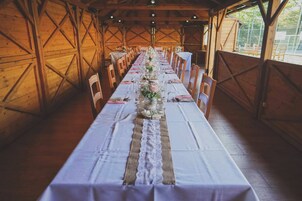 Zona para bodas al aire libre