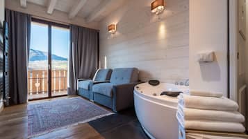 Superior Suite, Jetted Tub | 1 bedroom, individually decorated, individually furnished