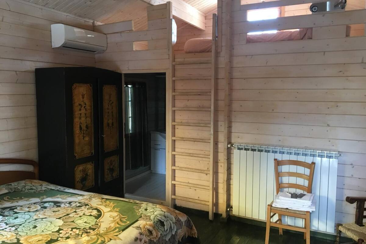 Studio dành cho gia đình, tòa nhà phụ | Màn/rèm cản sáng, phòng cách âm, nôi/giường cho trẻ sơ sinh (phụ phí) 