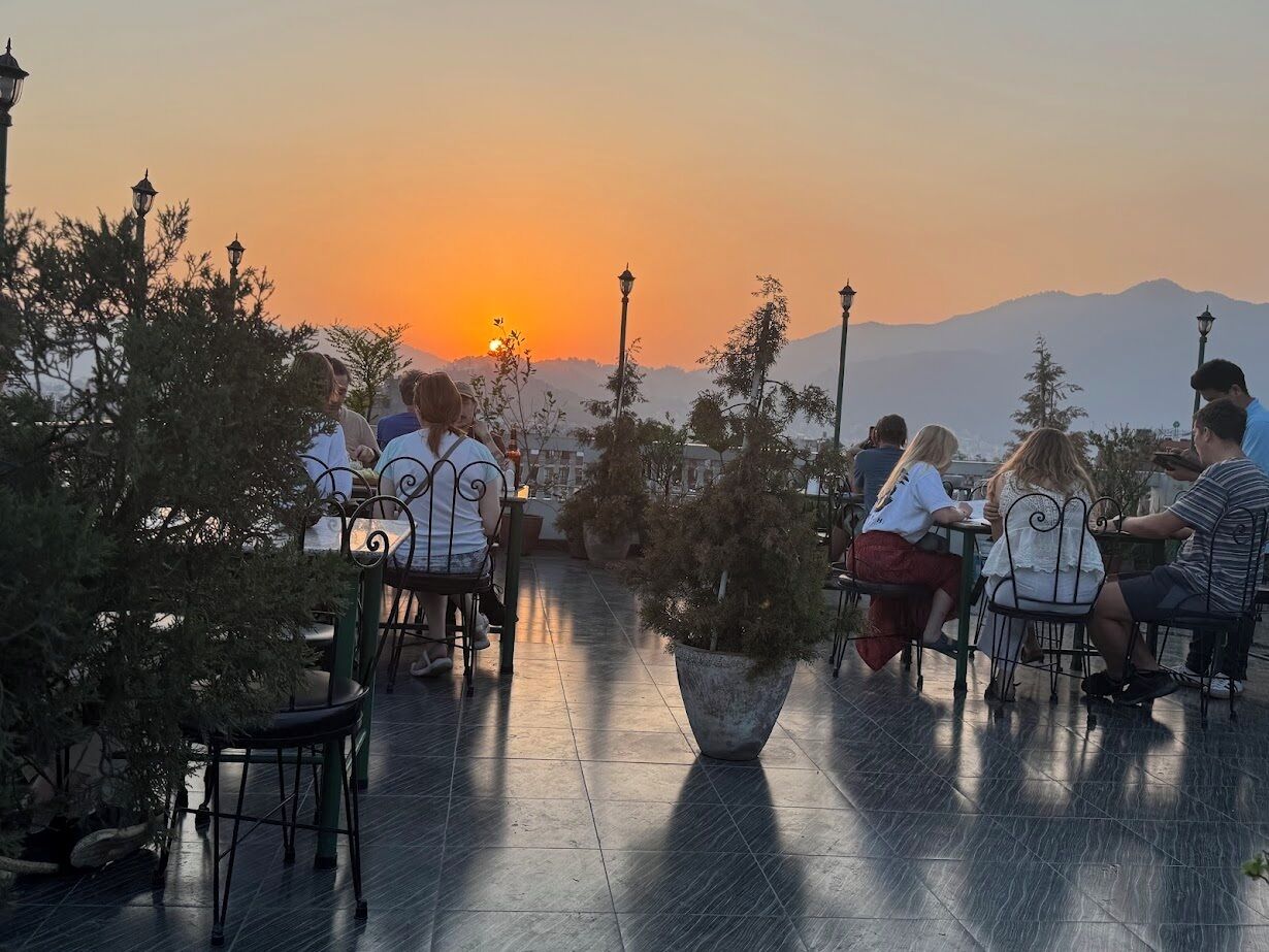 Terrasse sur le toit