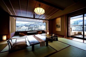 Chambre Deluxe (Japanese style with Open Air Bath) | Salle de bain