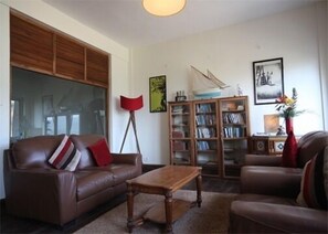 Área de estar no saguão