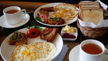 Breakfast for a fee