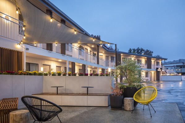 Terrace/patio - Hotel Lumberjack (Sonora)