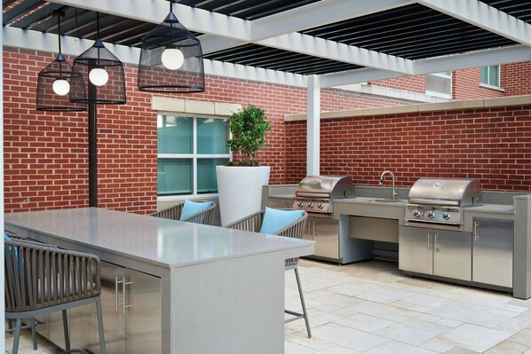 Terrace/patio - Homewood Suites by Hilton Atlanta Midtown, GA (Atlanta)