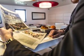 Petit déjeuner buffet compris tous les jours