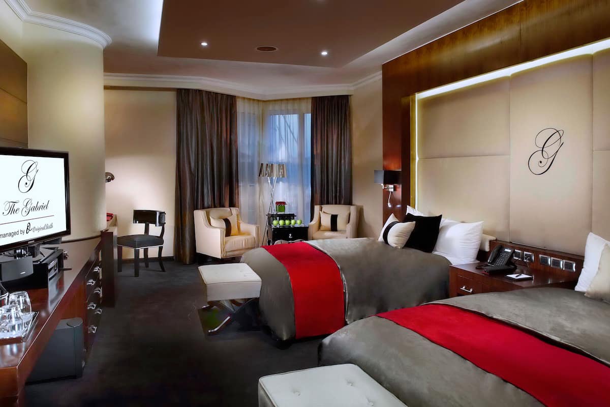 superior room | egyptian cotton sheets, premium bedding, down duvets, in-room safe