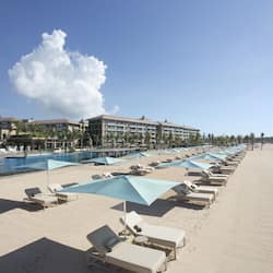 Private beach