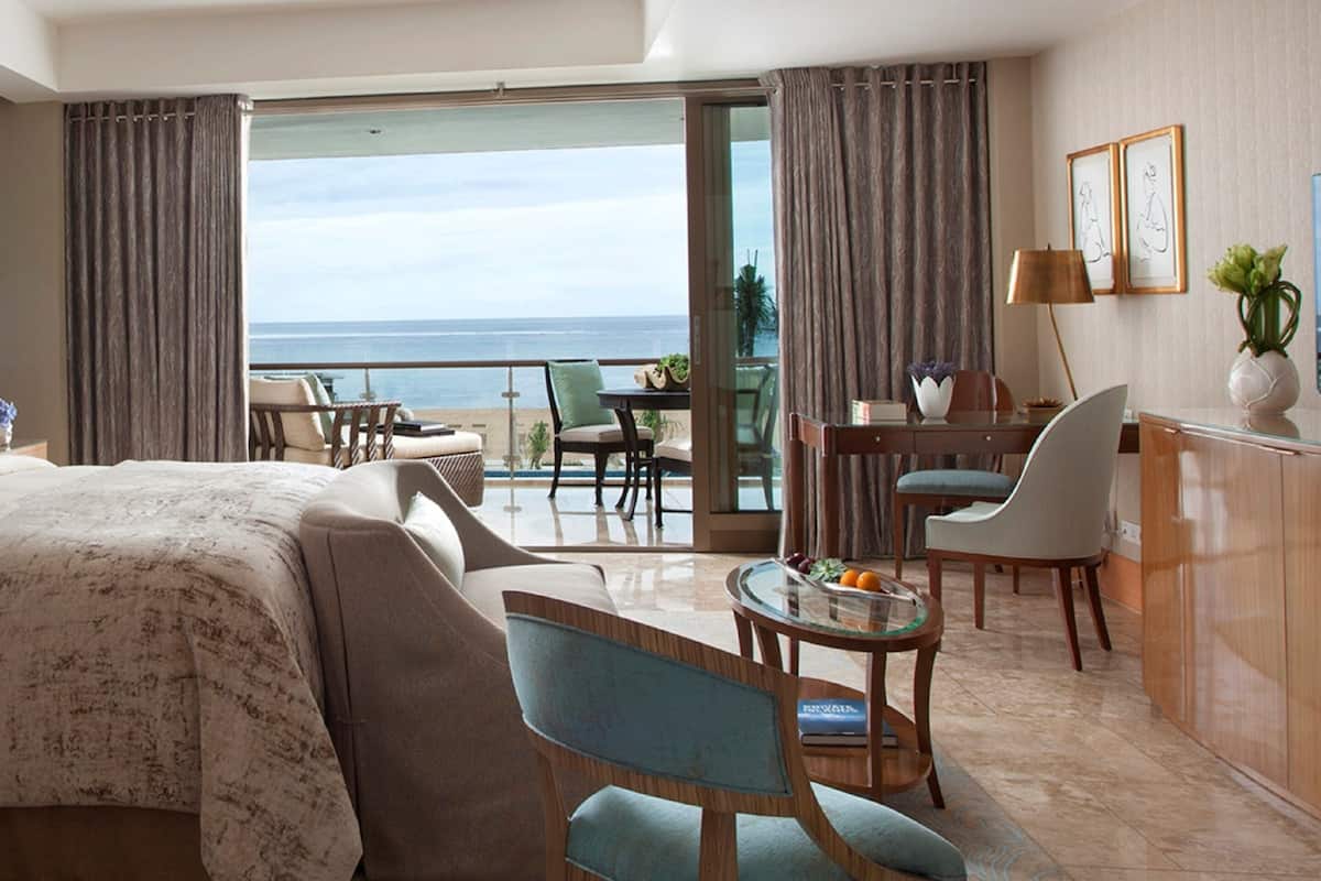 junior suite, oceanfront (baron ocean suite) | view from room