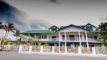 Fassade der Unterkunft