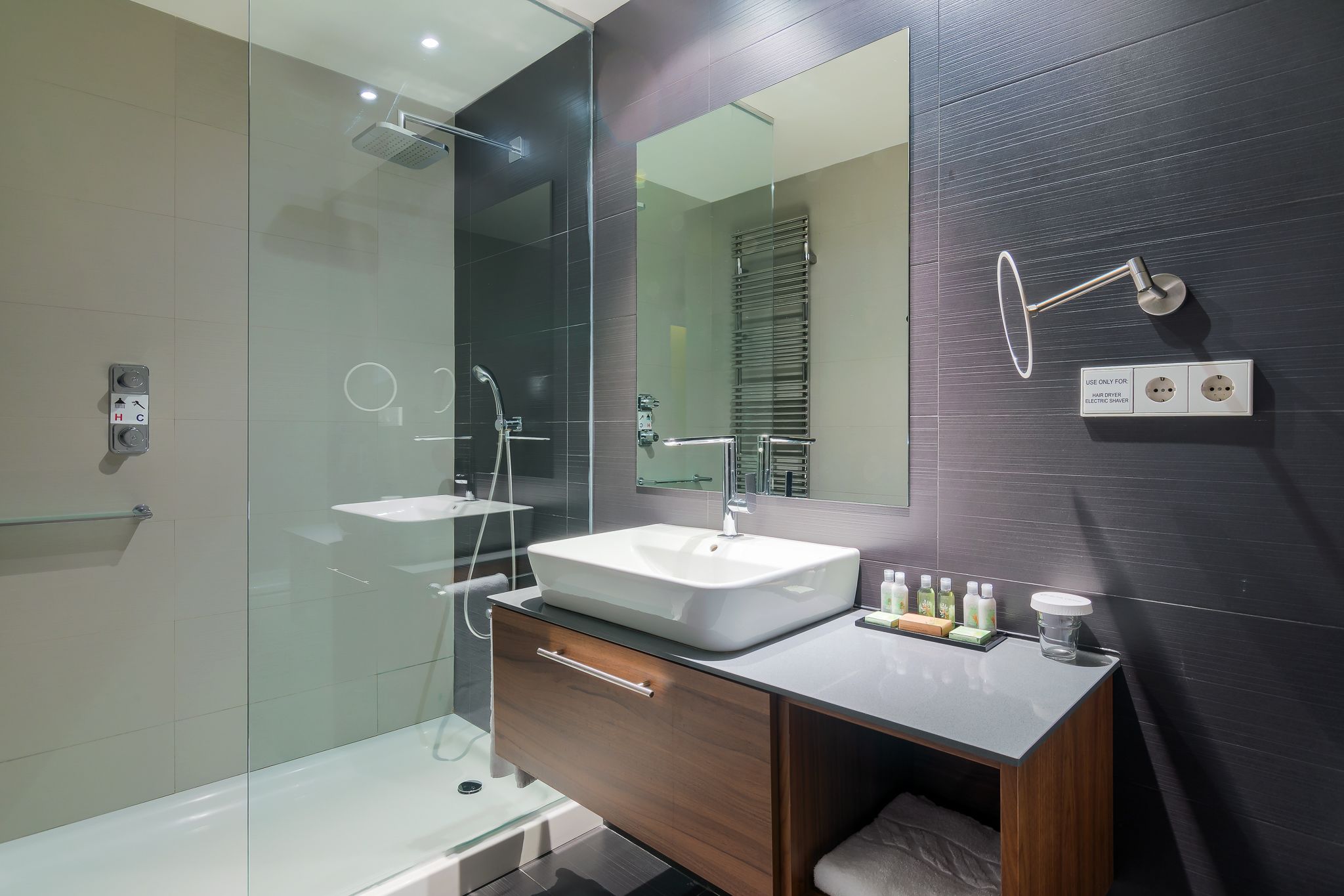 executive suite, 1 king bed | bathroom shower