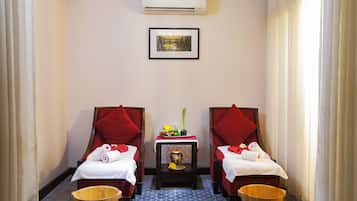 Phòng trị liệu đôi, phòng tắm hơi, bồn tắm thủy lực, trị liệu toàn thân