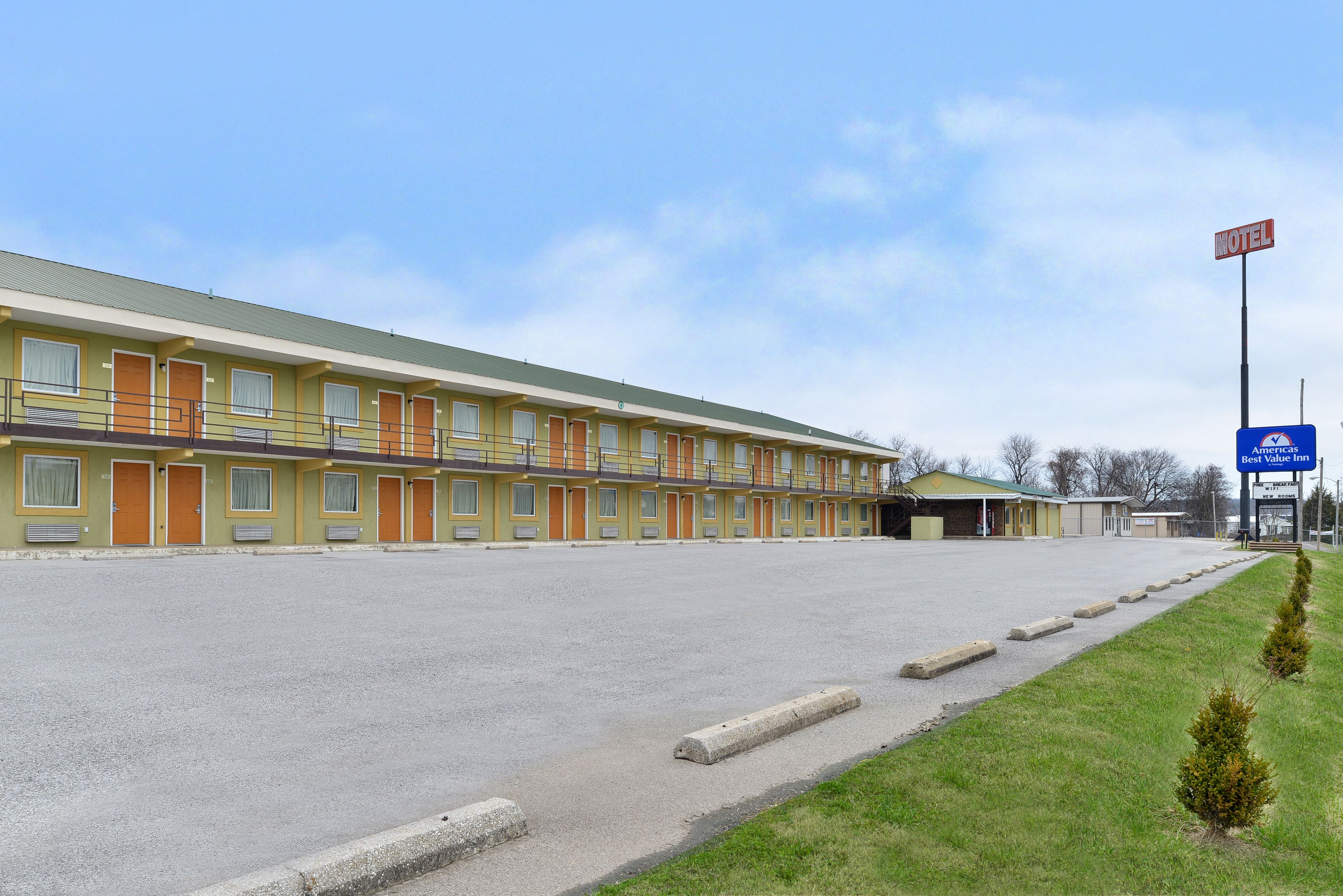 Fassade der Unterkunft