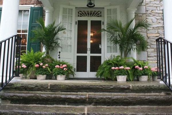 Entrée de l’hébergement