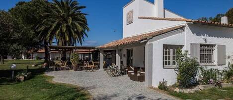 Façade de l’hébergement