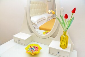 3 chambres, literie de qualité supérieure, minibar