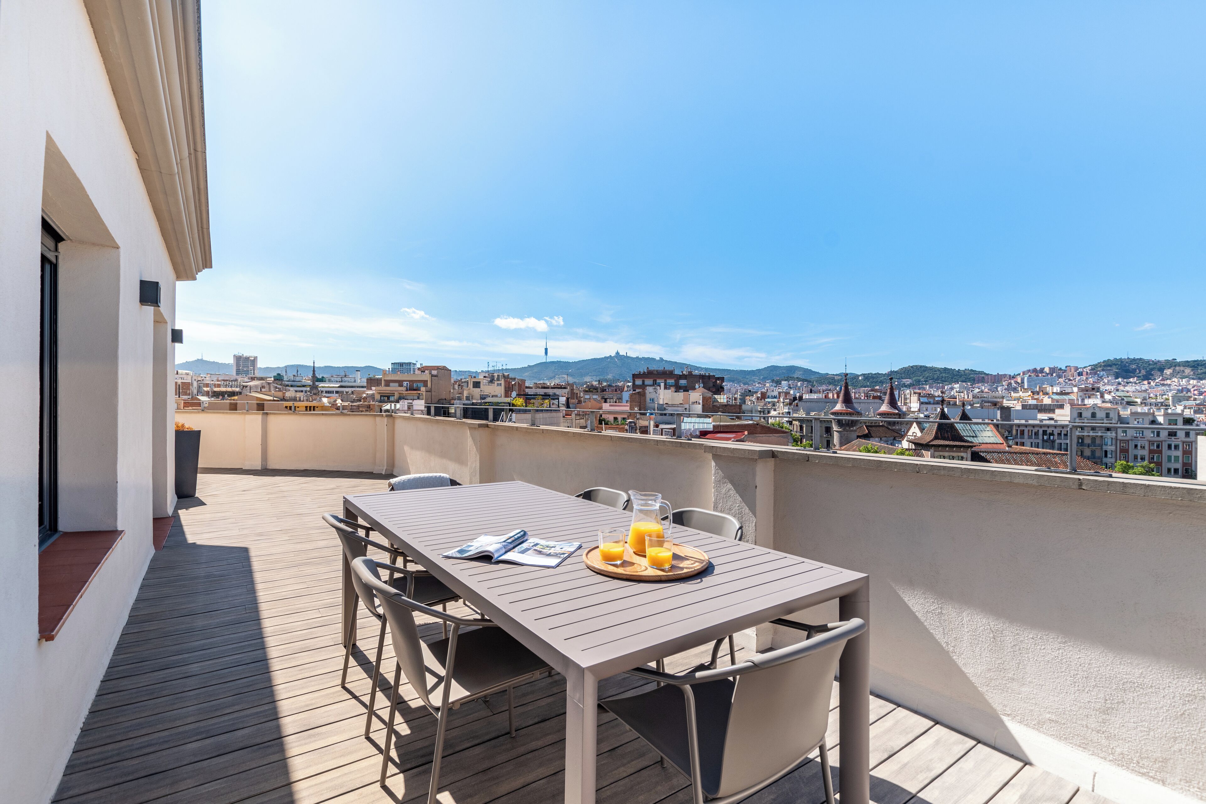 Penthouse, 2 Bedrooms, City View (2-4 adults) | Terrace/patio