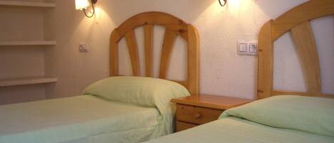 Wifi gratis y ropa de cama