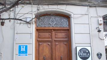 Entrada de l'allotjament