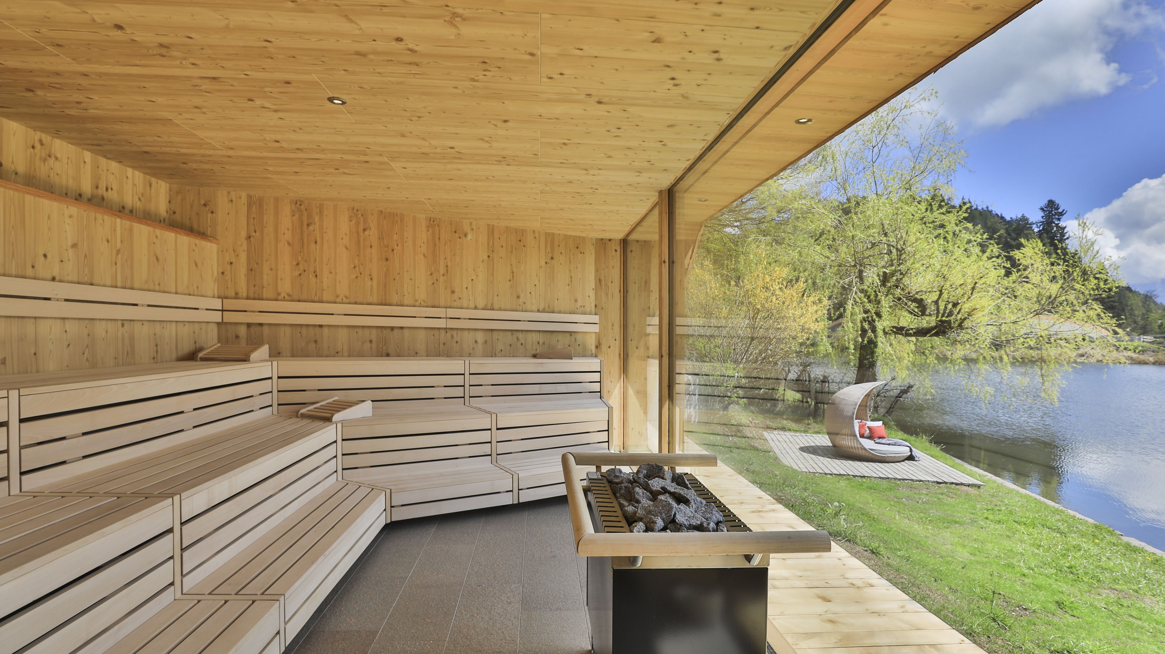 Sauna, Dampfbad, Körperbehandlungen, Aromatherapie
