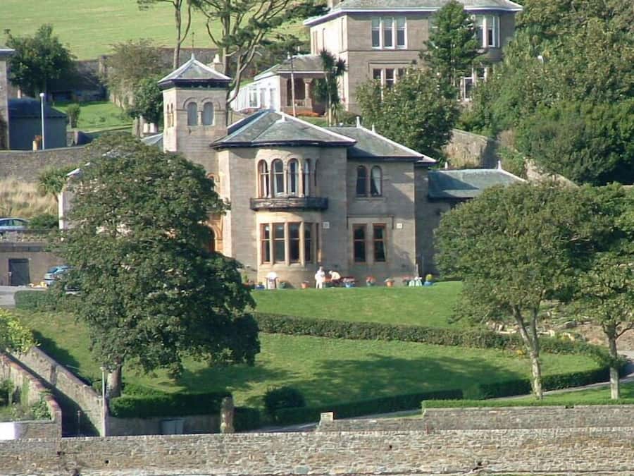 Fassade der Unterkunft