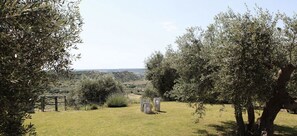 Blick von der Unterkunft