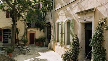 Façade de l’hébergement