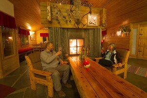 Zona de estar del vestíbulo