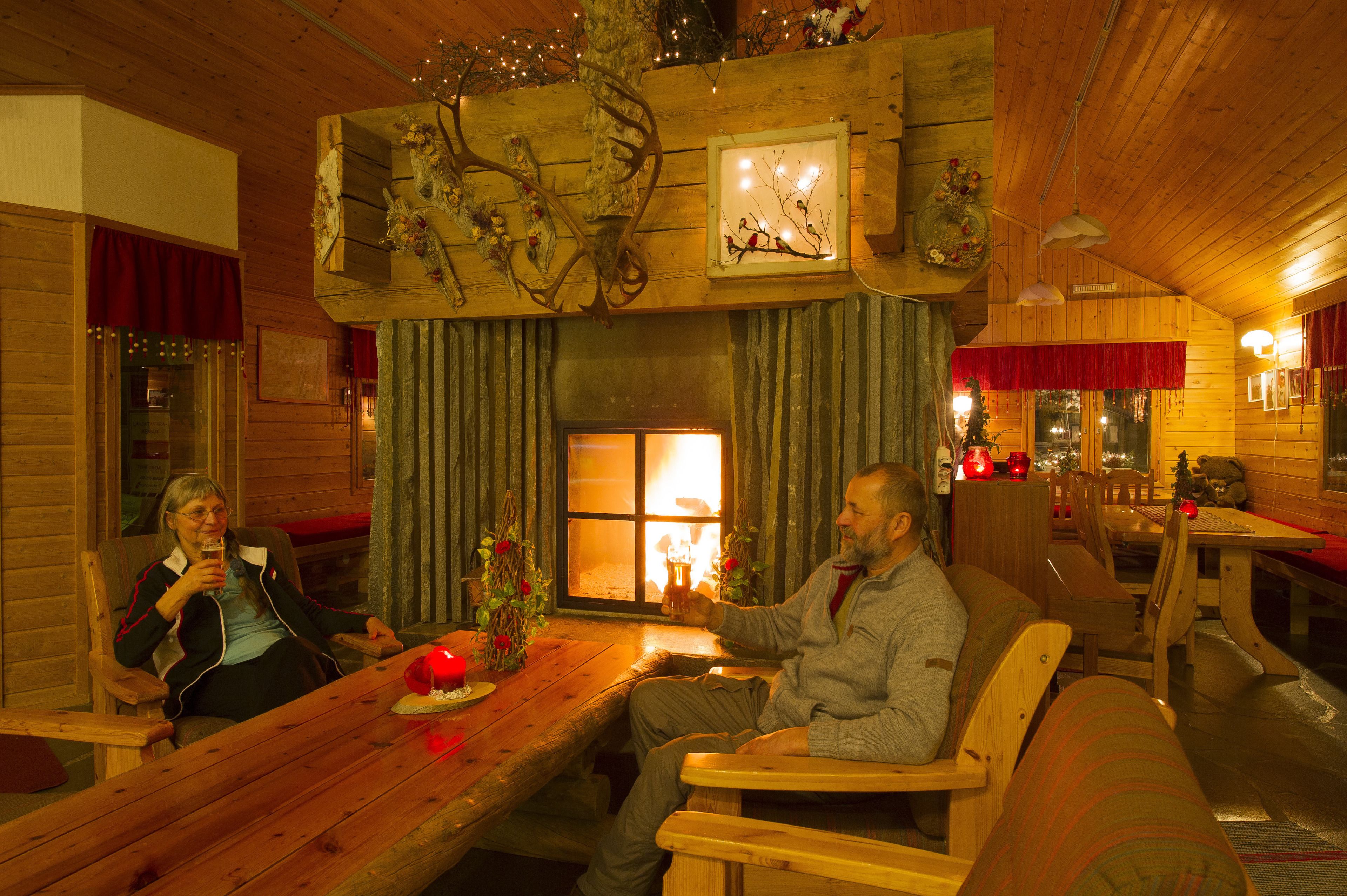 Lobby sitting area