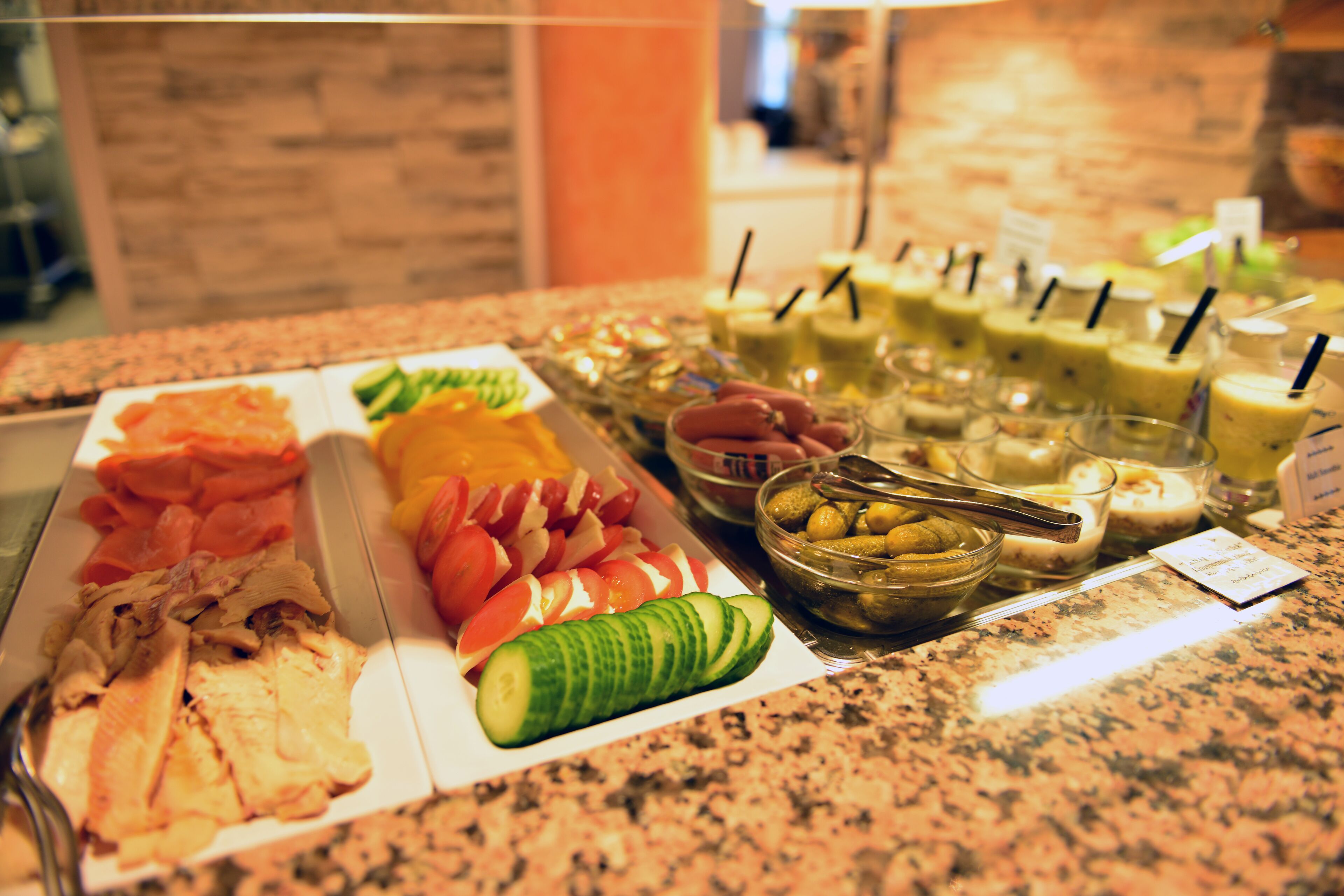 Petit déjeuner buffet compris tous les jours