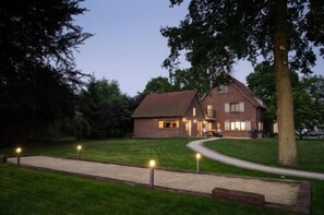Front of property – evening/night
