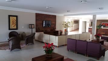 Sala de estar en el lobby