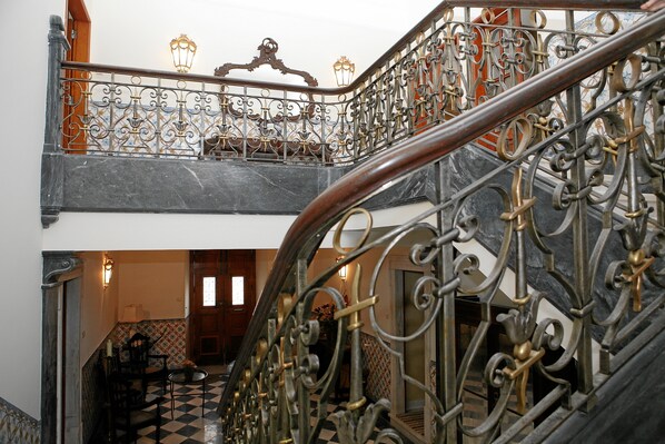Interior entrance