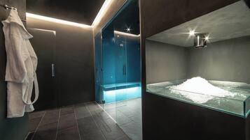 Turkish bath, body treatments, facials, massages