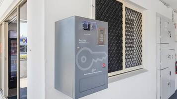Mostrador para check-in y check-out