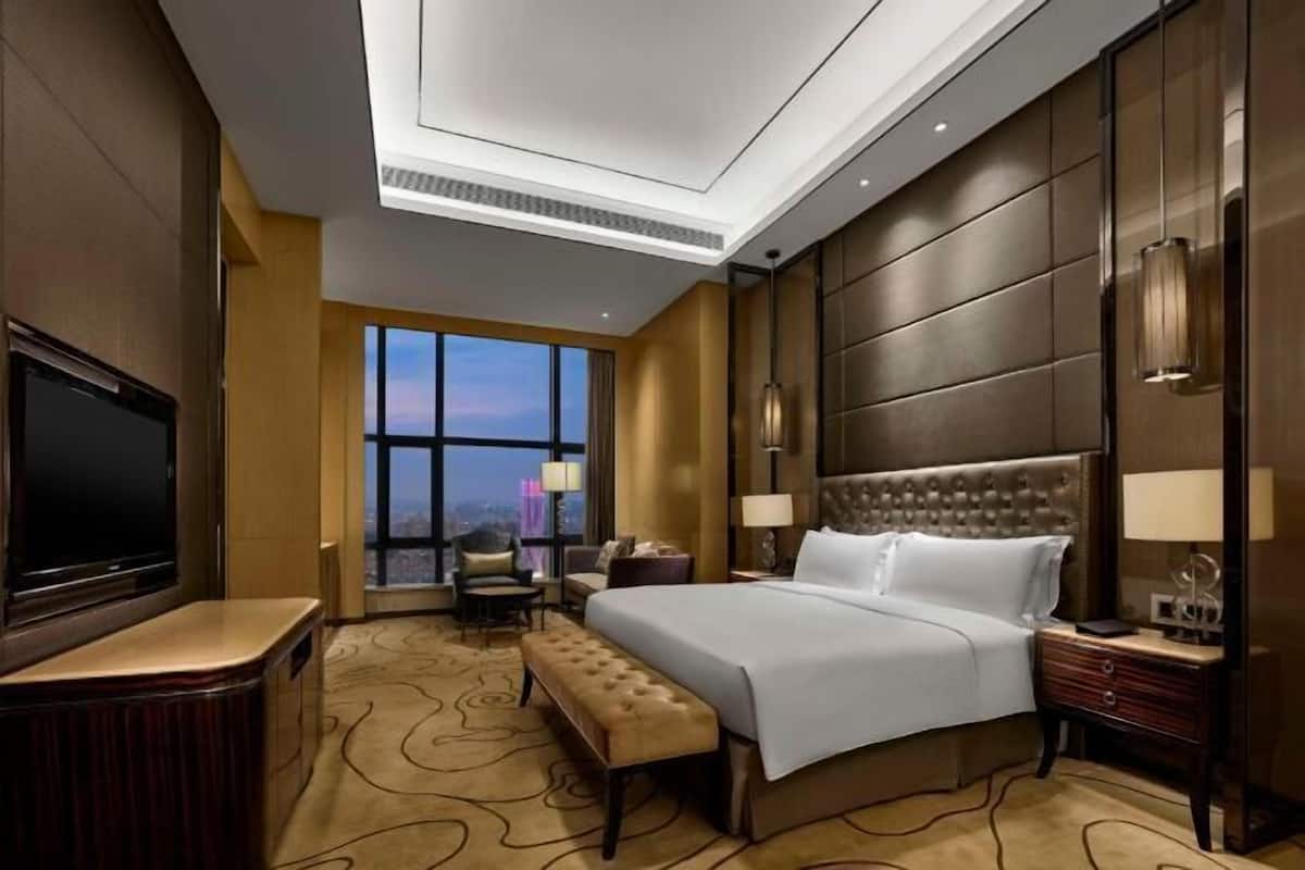 Ropa de cama de alta calidad y minibar