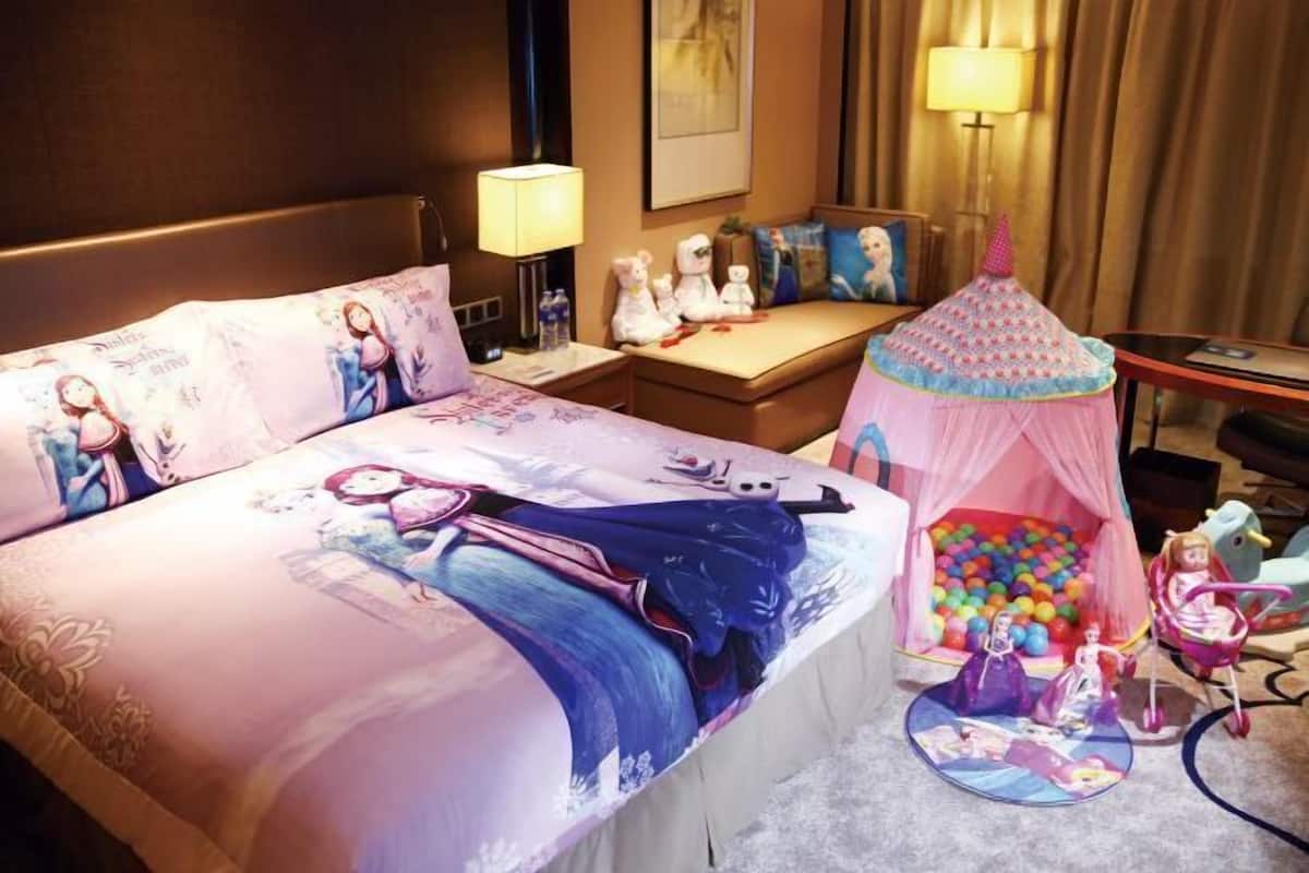 Ropa de cama de alta calidad y minibar