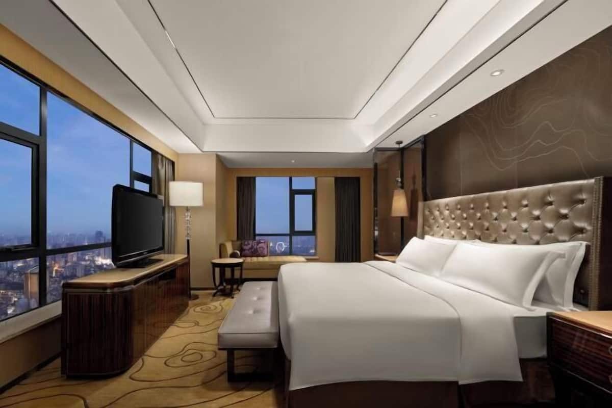 Ropa de cama de alta calidad y minibar