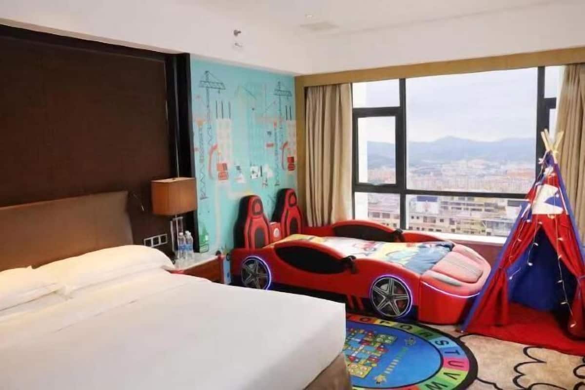 Ropa de cama de alta calidad y minibar