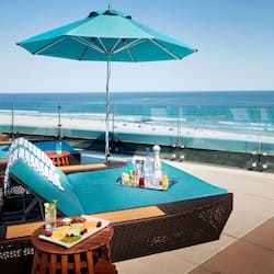 Indoor pool, seasonal outdoor pool, cabanas (surcharge), sun loungers