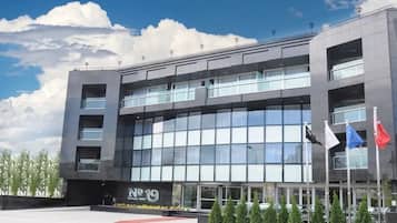 Façade de l’hébergement