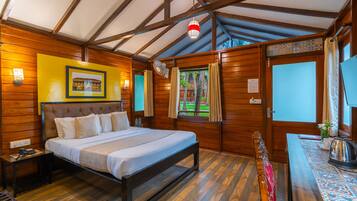 Wooden Cottage | 1 chambre, minibar, Wi-Fi gratuit, draps fournis