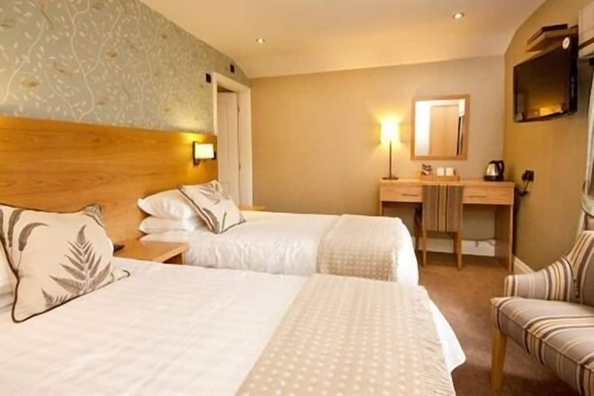 Twin kamer, en-suite badkamer