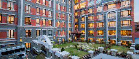 Façade de l’hébergement