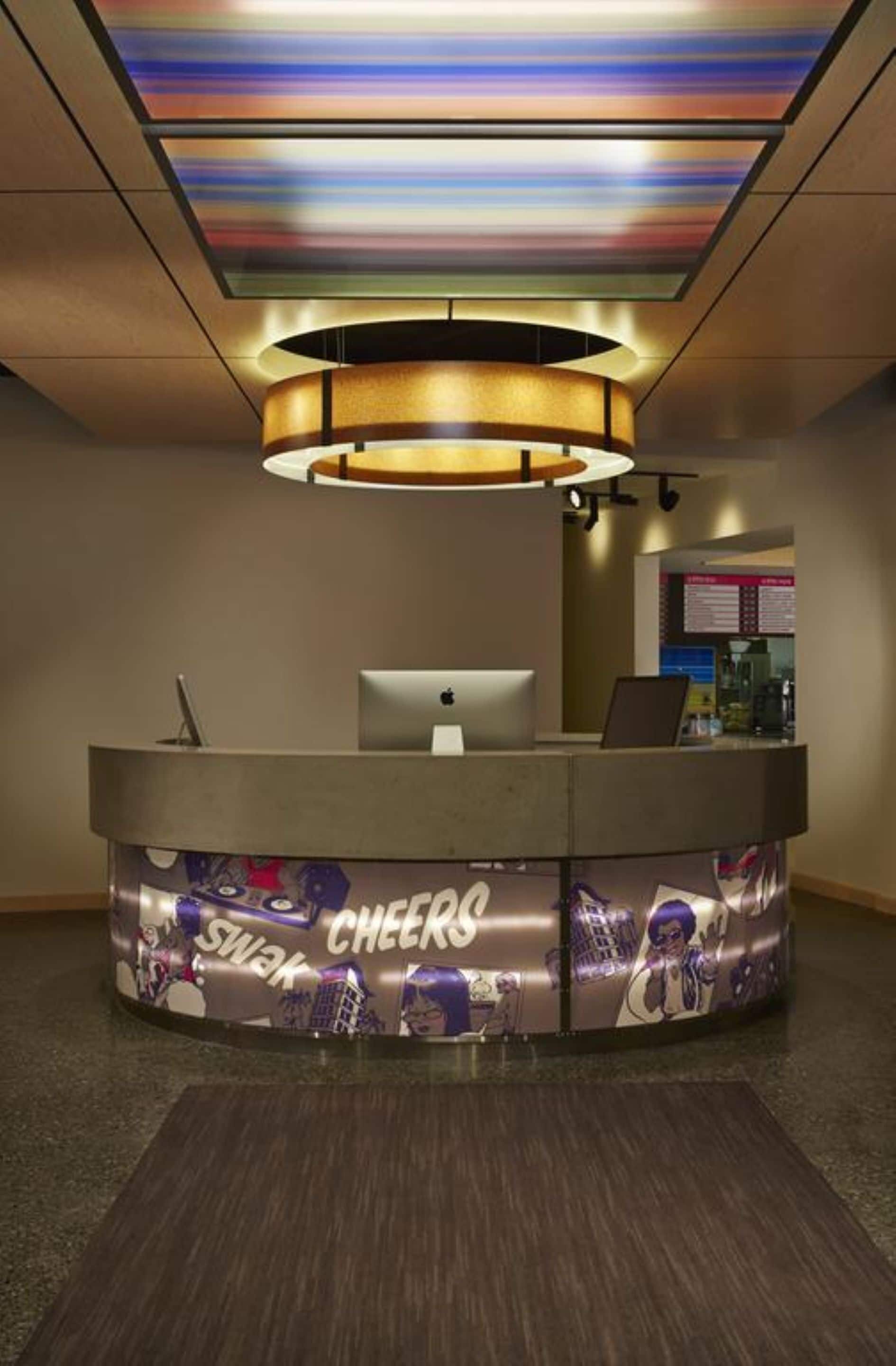 check-in/check-out kiosk